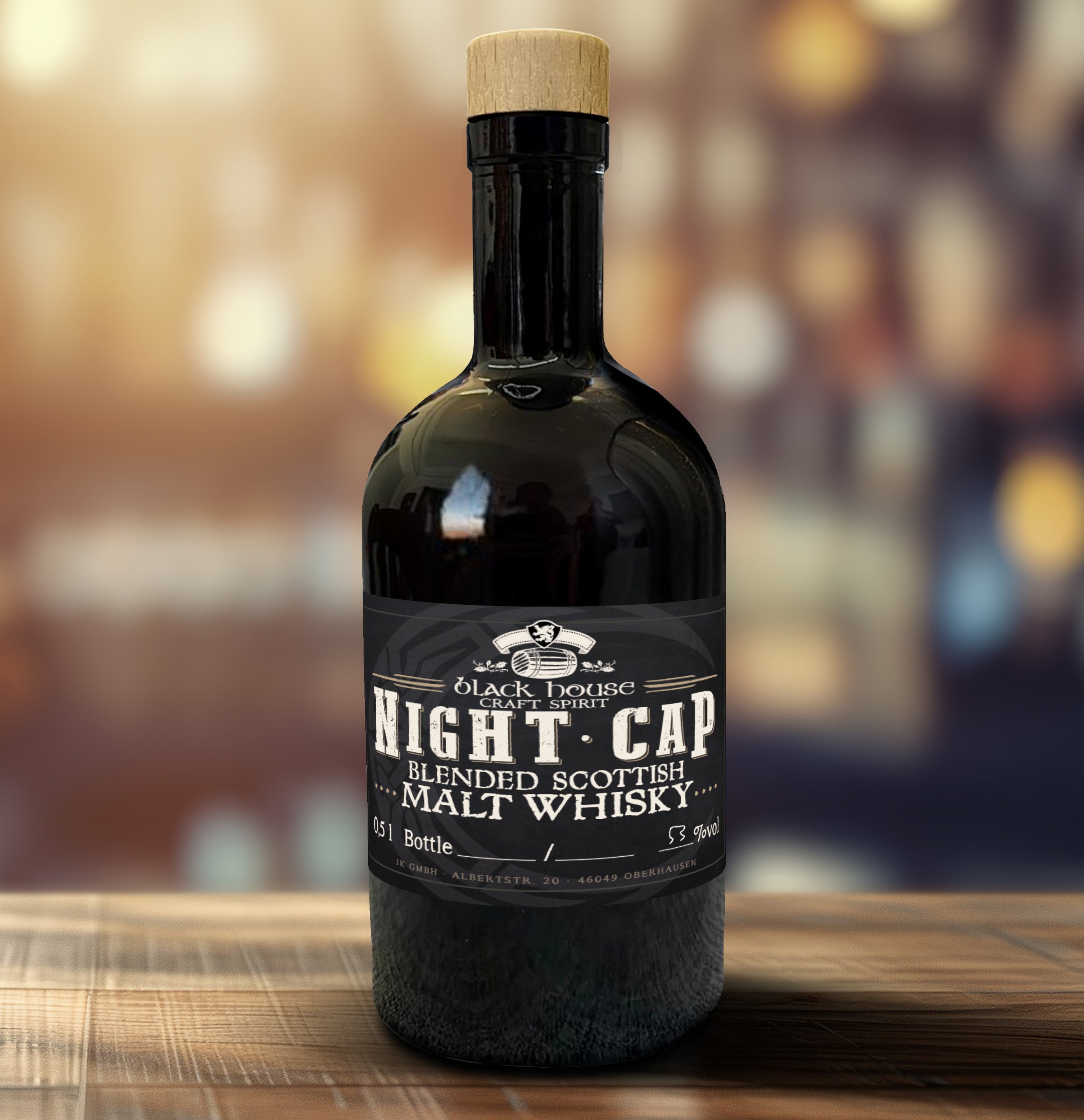 Night Cap - Blended Scottish Malt Whisky - 500 ml